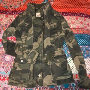Camo Hollister jacket